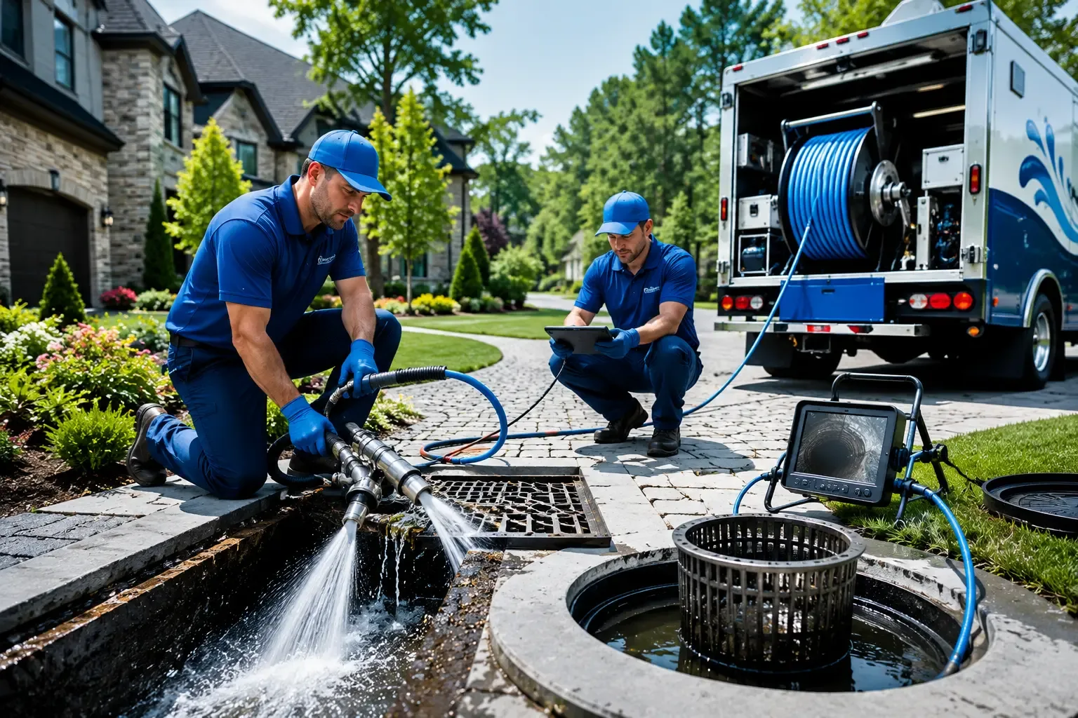 Local outdoor drain cleaning professionals in Washington, MI