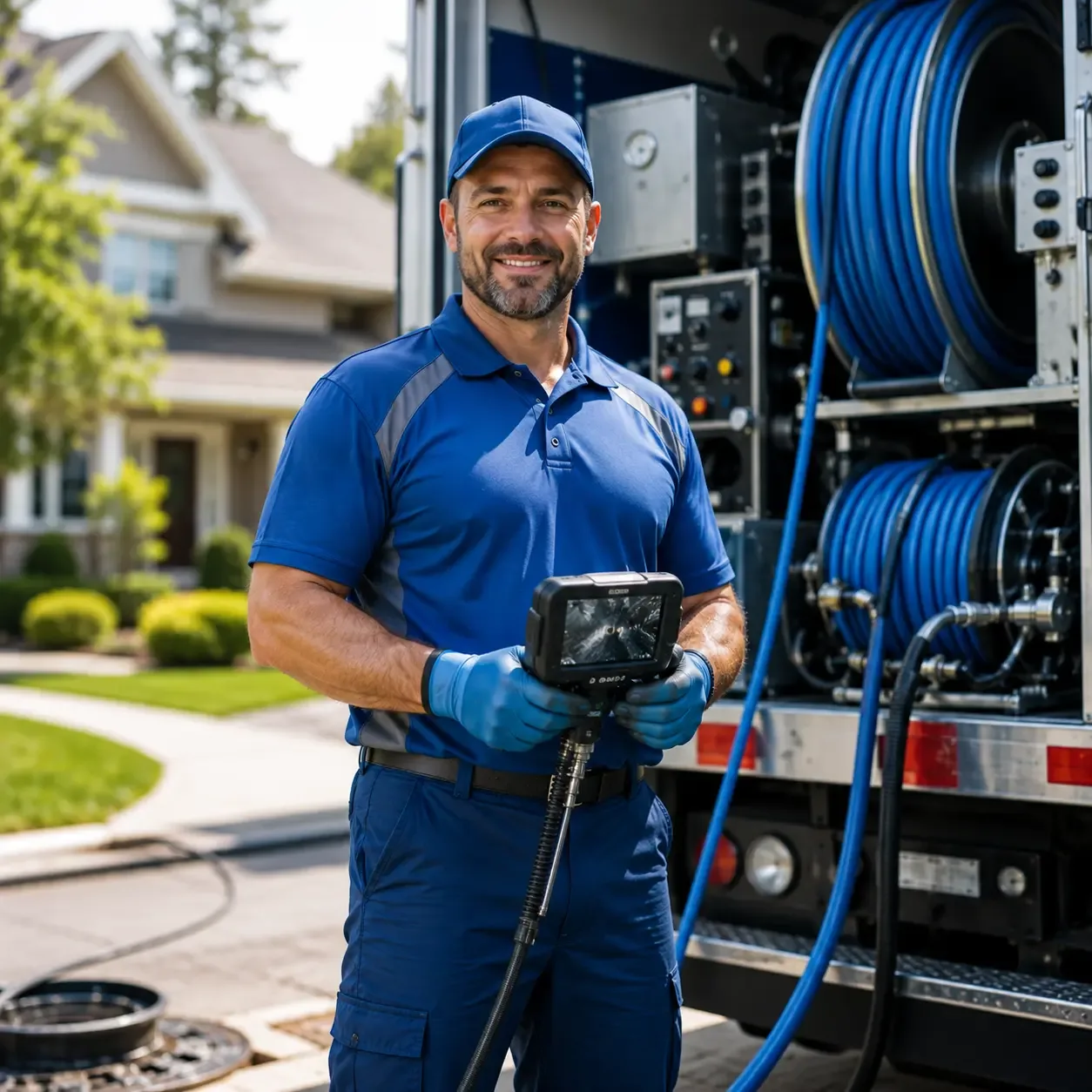 Local outdoor drain cleaning specialists in Washington, MI